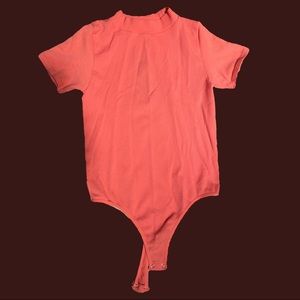 Fashion Nova Neon Pink Bodysuit